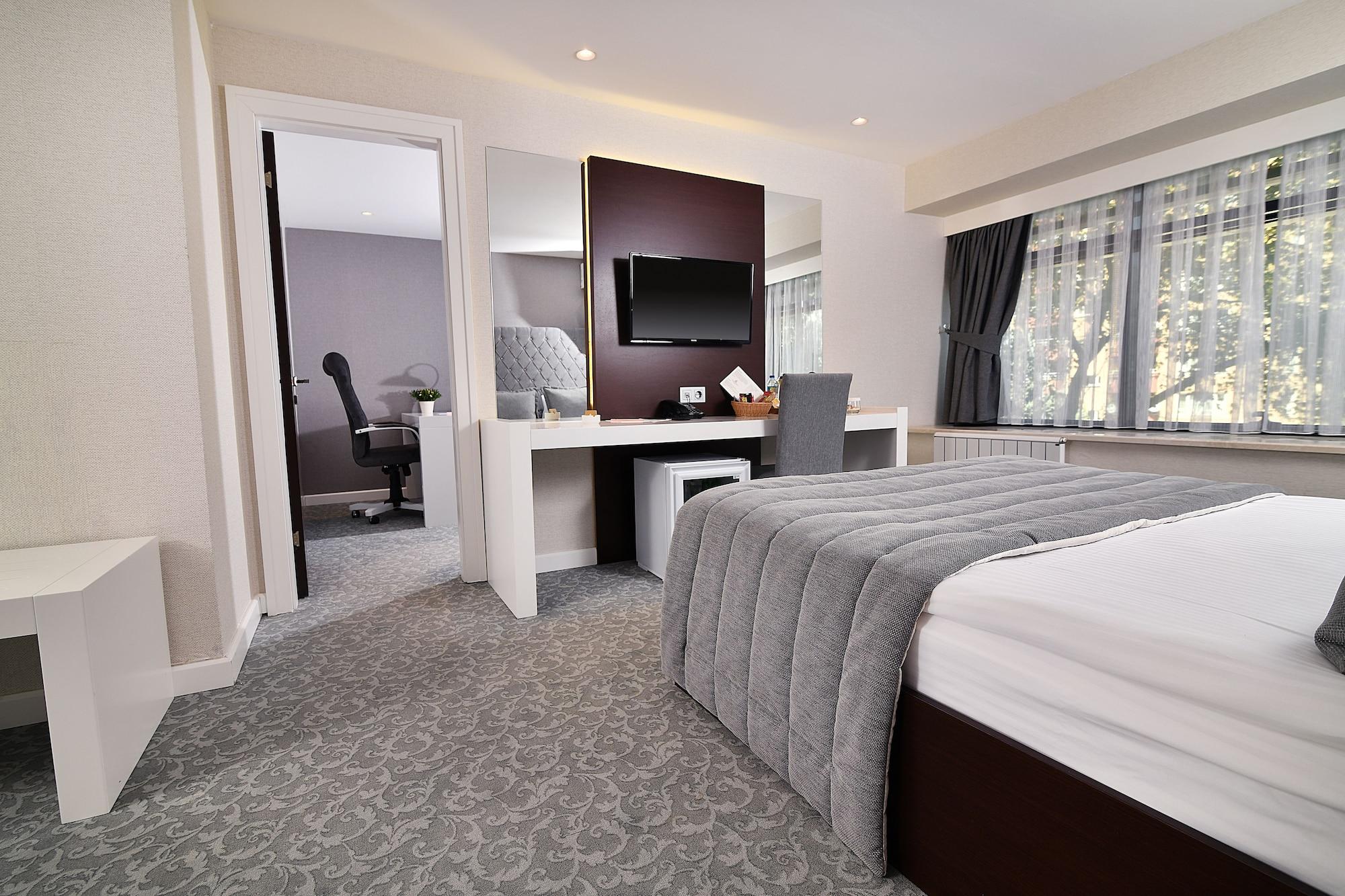 Guvenay Business Hotel Ankara Bagian luar foto